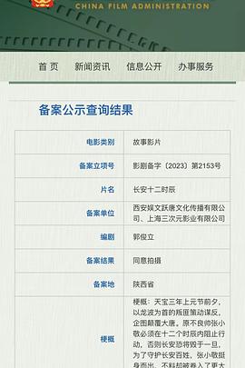 长安十二时辰封面图