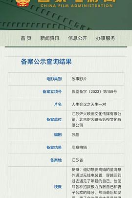 人生会议之天生一对封面图