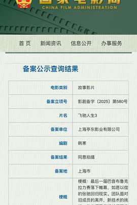 飞驰人生3封面图